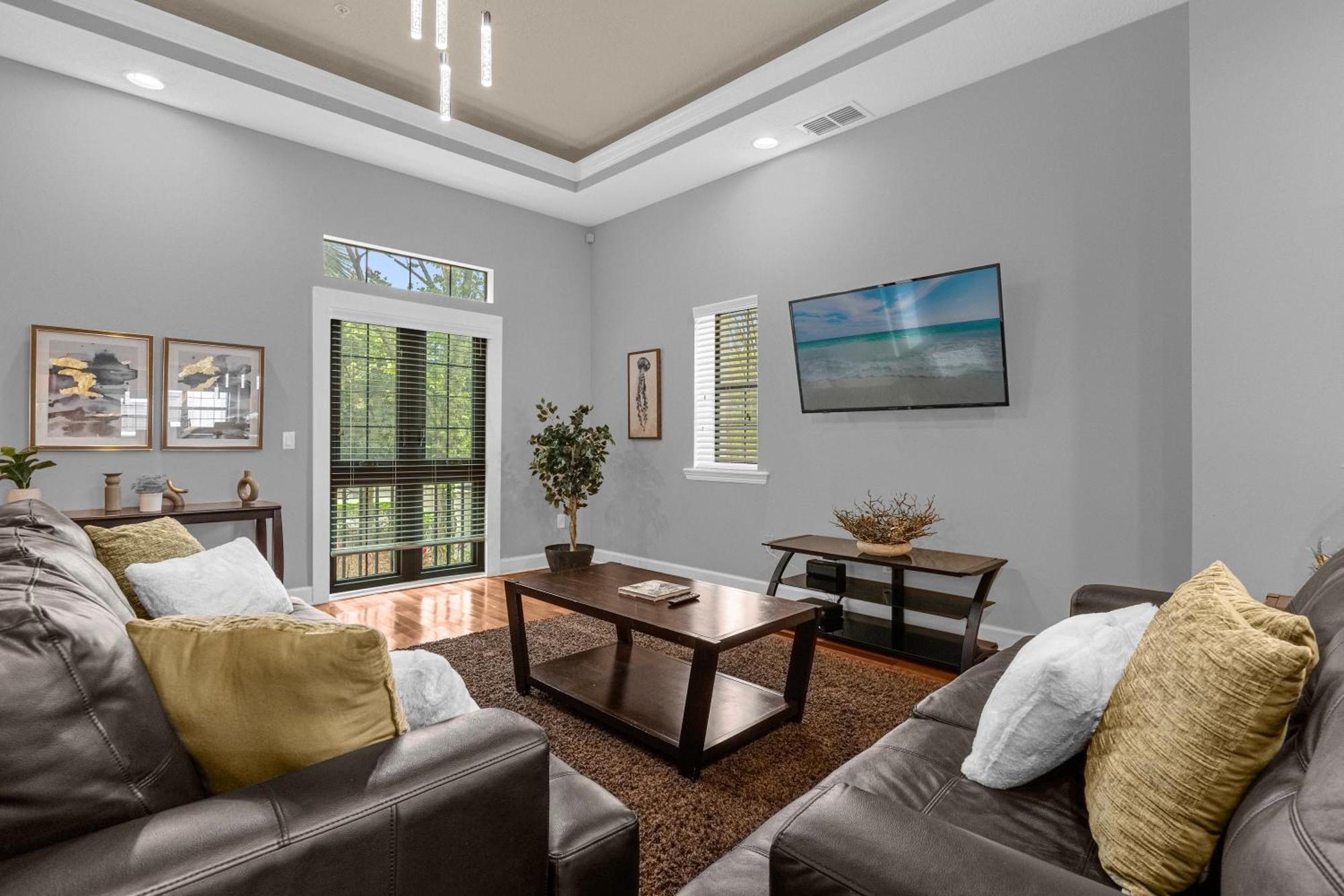 Cozy & Elegant 4Br Enchanted Townhouse - 1 Mile To Disney With Resort Pool, Gym, & Jacuzzi Orlando Zewnętrze zdjęcie
